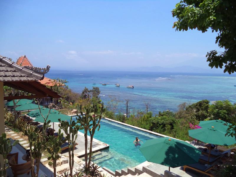 Lembongan Cliff Villas Exterior foto