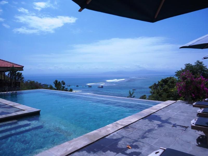 Lembongan Cliff Villas Exterior foto